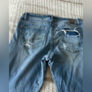 BKE Distressed Blue Women's Jeans